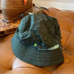 Lululemon Dark Green Bucket Hat